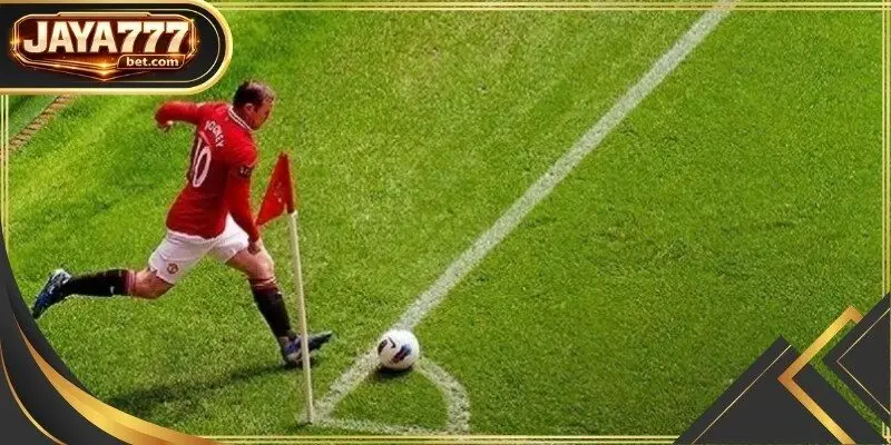 A captain organizes his defense during a corner, showing the high tension