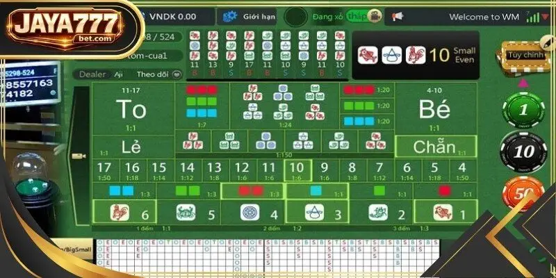 A colorful display of the six animal symbols used in traditional dice games