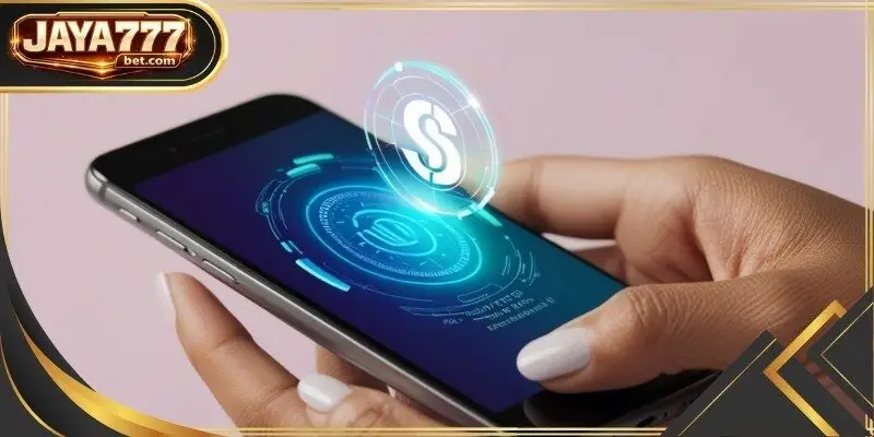 The mobile interface provides seamless access to all gaming features