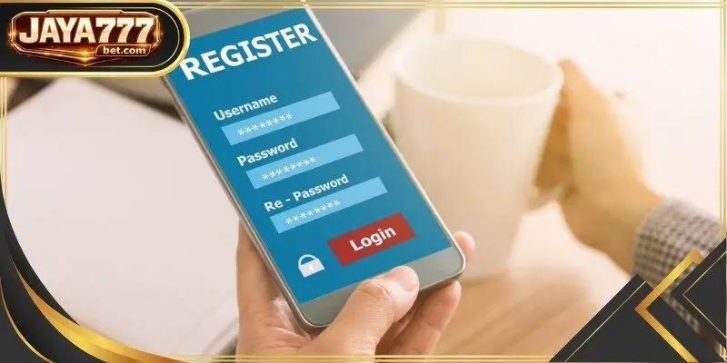 The account creation interface utilizes advanced encryption to protect